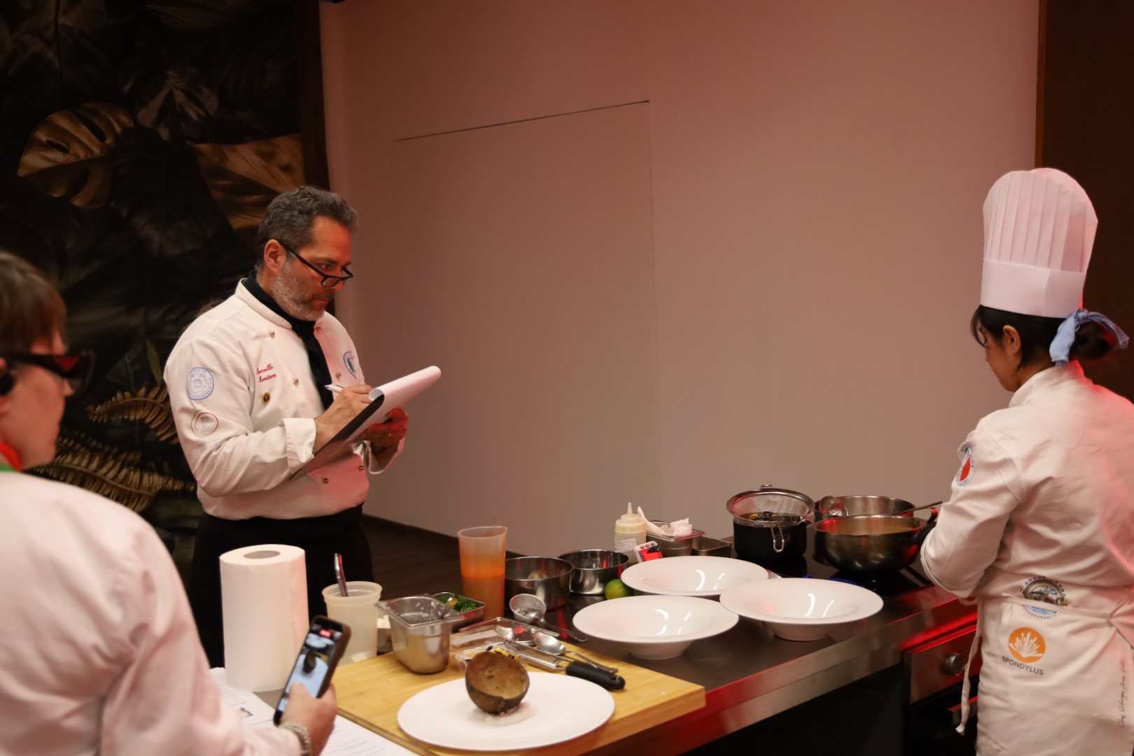 Professional culinary judging